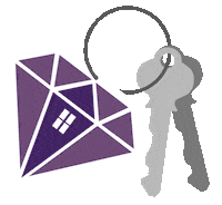 Keys Sticker by Diamond Home Group