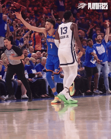 Nba Playoffs Basketball GIF by OKC Thunder