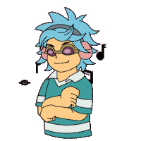 Inazuma Eleven Musica Sticker