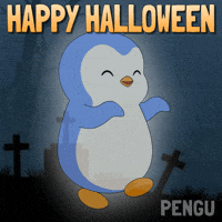 Trick Or Treat Halloween GIF by Pudgy Penguins