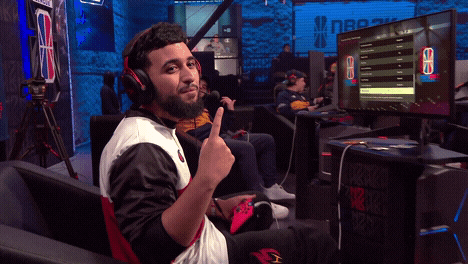 number 1 heat check gaming GIF by NBA 2K League