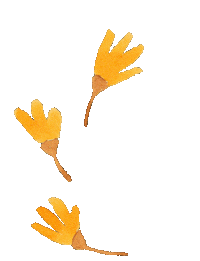Fall Orange Sticker