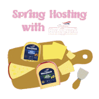 Spring Cheese Sticker by Gayo Azul