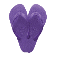 havaianasapac love happy heart purple Sticker