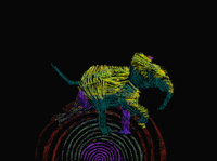 animation running GIF by Eloy Lannoó