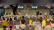 crowd event GIF by South Park 