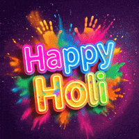 Happy Holi Indian Festival GIF