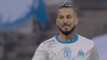 Talking Dario Benedetto GIF by Olympique de Marseille