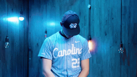 University Of North Carolina Baseball GIF by UNC Tar Heels