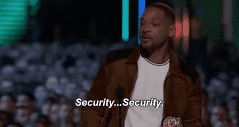 will smith security GIF by MTV Movie & TV Awards