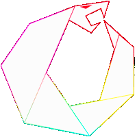 TopAchat rainbow rgb configomatic topachat Sticker
