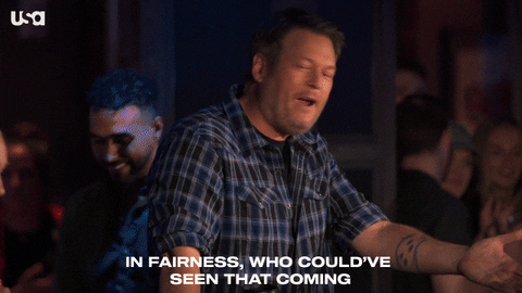 Surprise Competition GIF by USA Network
