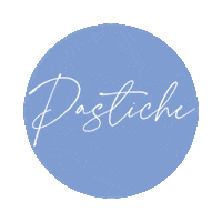 pasticheeventscan logo wedding brand calligraphy Sticker
