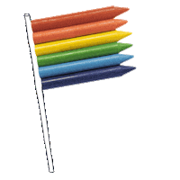 Rainbow Gay Sticker by cintascotch