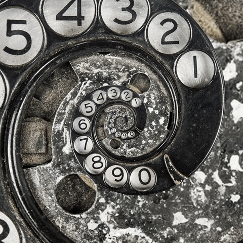 calling phone call GIF by Feliks Tomasz Konczakowski
