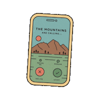 Adventure Camping Sticker