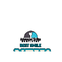 asdtj dentist white teeth veneers new smile Sticker