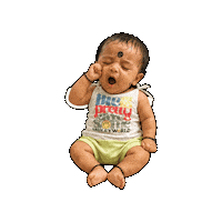 Baby Boy Smile Sticker
