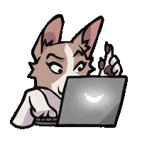 Internet Working Sticker