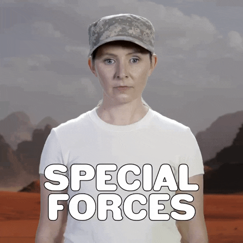 Special Forces GIF by Beverley Mitchell
