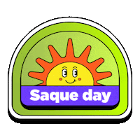 Sol Sticker by Saque e Pague