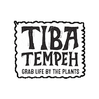 Vegan Sticker by Tiba Tempeh
