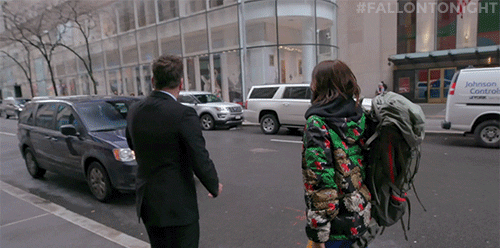 jimmy fallon hitchhike GIF by The Tonight Show Starring Jimmy Fallon