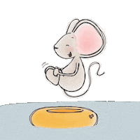 Summer Swimming Sticker by Thuis bij Muis