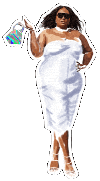 wilooo sunglasses bag dress diva Sticker