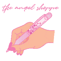 Pink Sticker by The Angel Shoppe