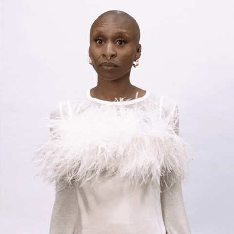 Confused No Idea GIF by Cynthia Erivo