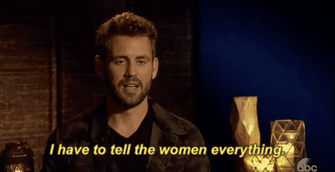 i have to tell the women everything GIF by ABC Network