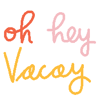 Vacation Vacay Sticker