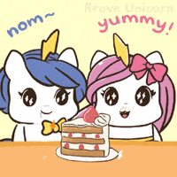 Dessert Craving GIF by Brave Unicorn