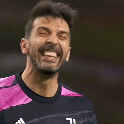 Happy Gianluigi Buffon GIF by DAZN