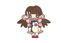happy girl Sticker