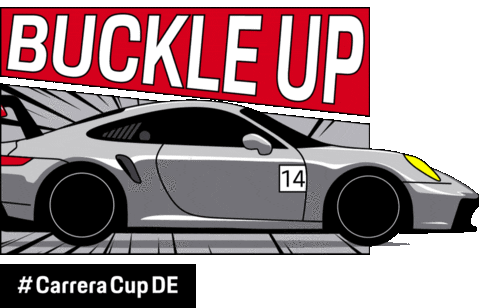 Launch Control Car Sticker by Porsche Carrera Cup Deutschland