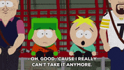 kyle broflovski panic GIF by South Park 