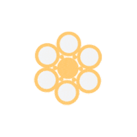 Flower Sticker by Penny Pairs