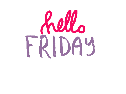PrimaPanda hello pink friday lavender Sticker