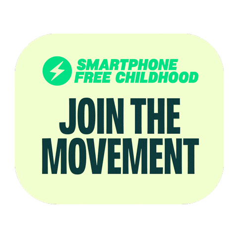 smartphonefreechildhood giphyupload sfc smartphone free childhood Sticker