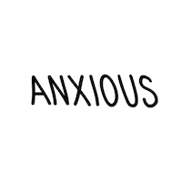 Nervous Anxiety Sticker