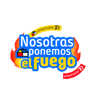 70 Aniversario Sodimac Sticker by Sodimac Homecenter