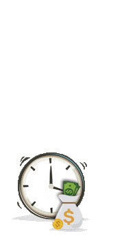 lendOnMX dinero cdmx tiempo reloj Sticker