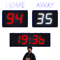 35 Away Sticker
