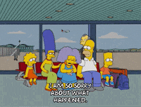 homer simpson crying GIF