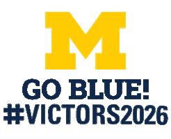 Go Blue Sticker by University of Michigan Admissions