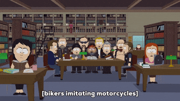 bikers GIF by South Park 
