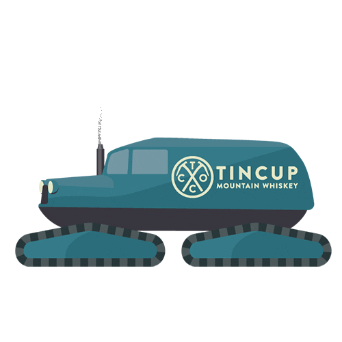 tincupwhiskey winter adventure explore skiing Sticker