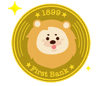Money Lion Sticker by firstbank.tw